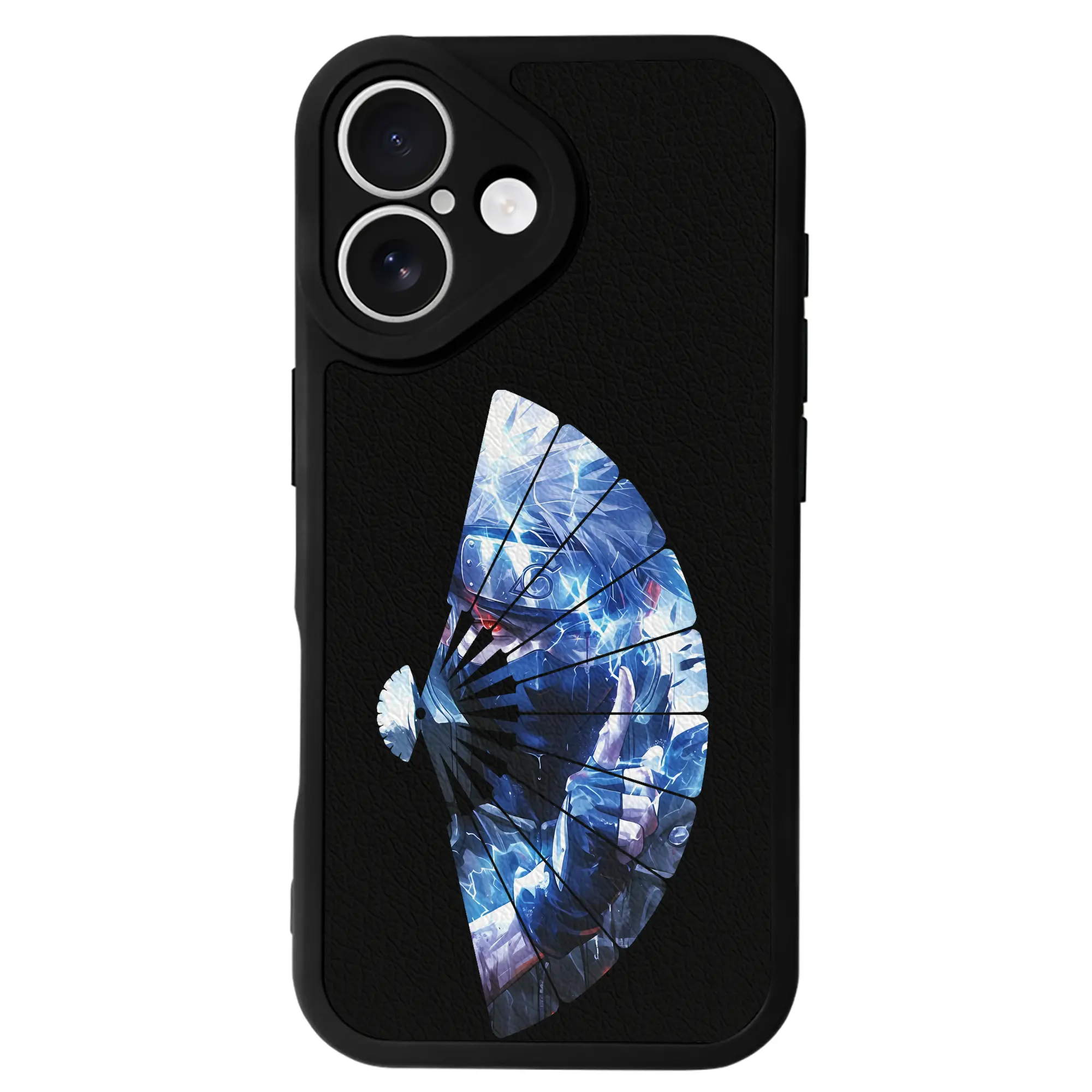 ナルト グッズ はたけ カカシ - IPhone 16シリーズ対応 ・ シリコンスマホケース ・ レザー調 ・ 高精度フィット ・ 耐衝撃 ・ ワイヤレス充電対応 ・ 精密カット